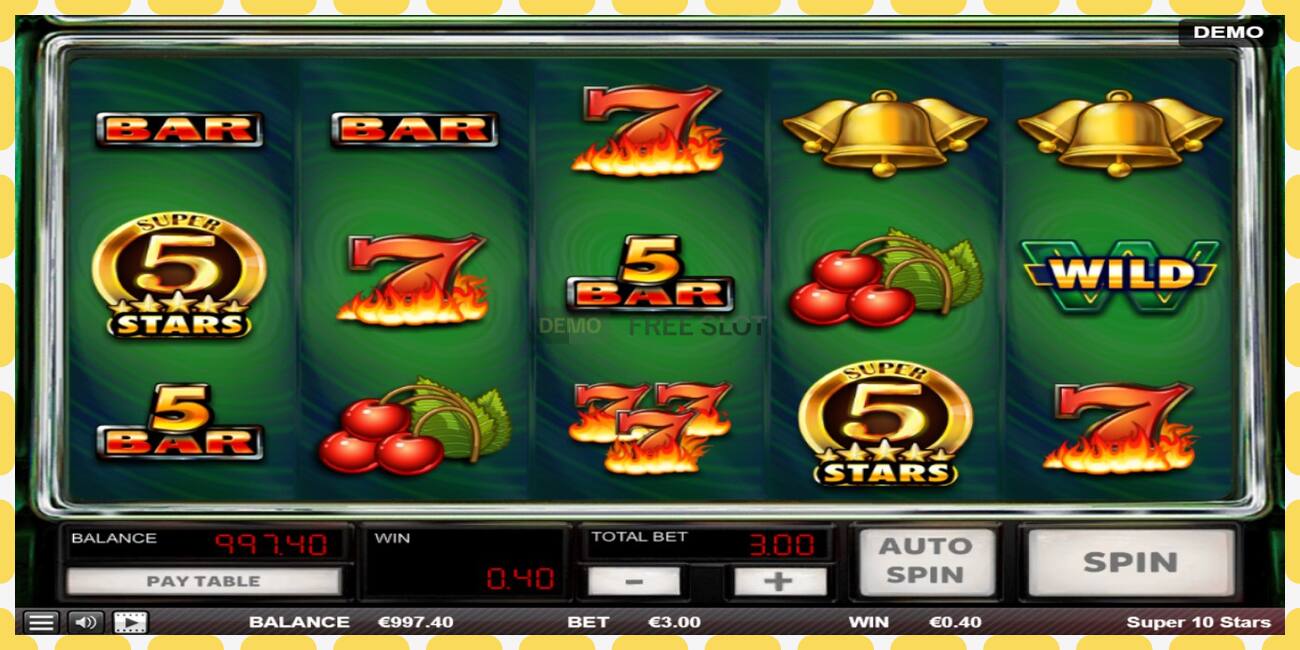 Demo slot Super 10 Stars free and without registration, picture - 1