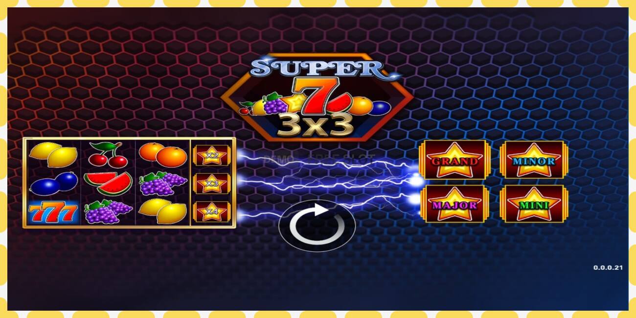 Demo slot Super 7 3x3 free and without registration, picture - 1