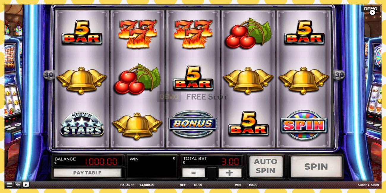 Demo slot Super 7 Stars free and without registration, picture - 1