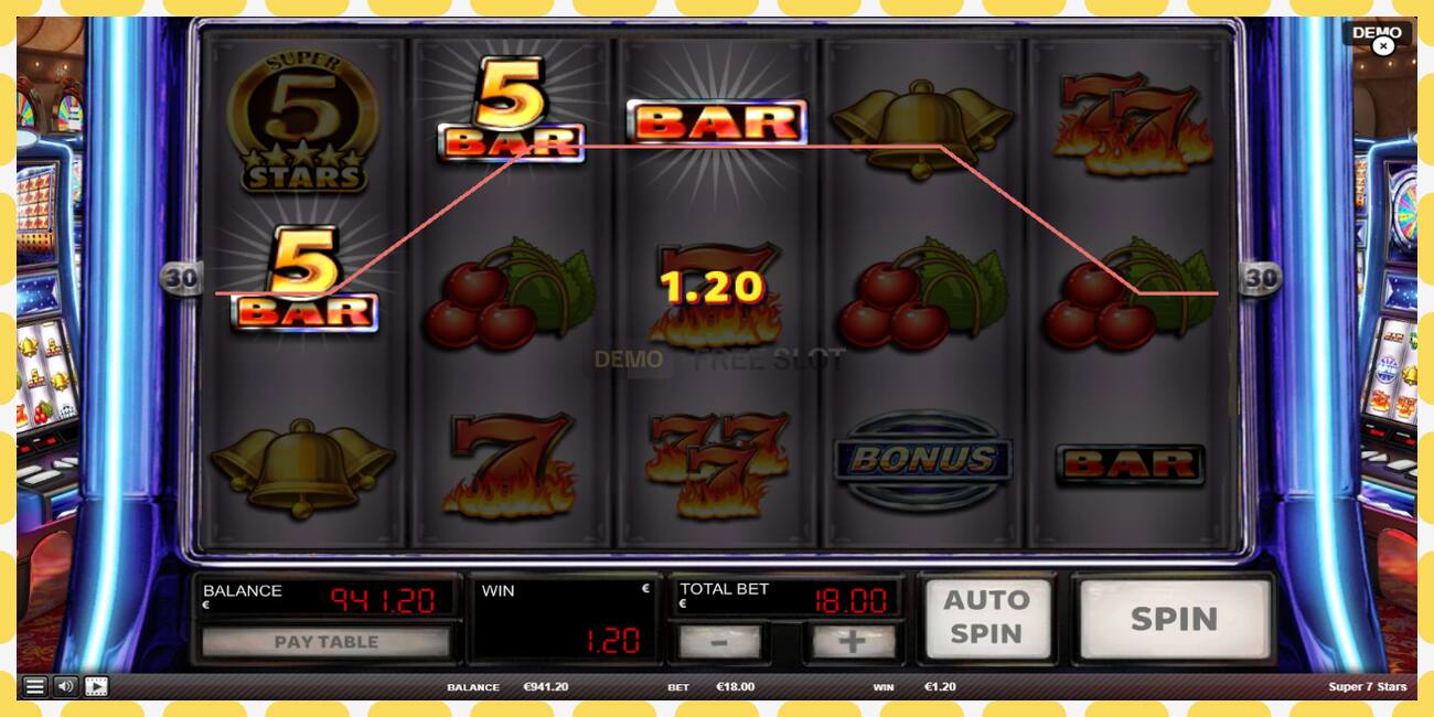 Demo slot Super 7 Stars free and without registration, picture - 1