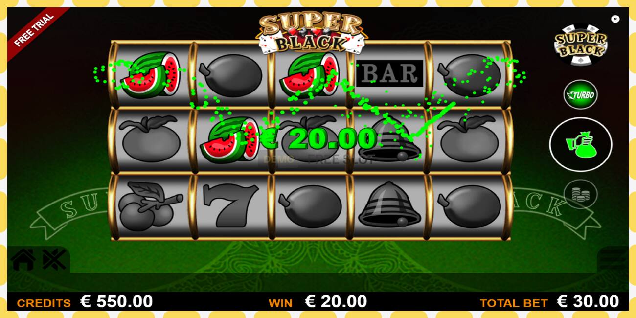 Demo slot Super Black free and without registration, picture - 1