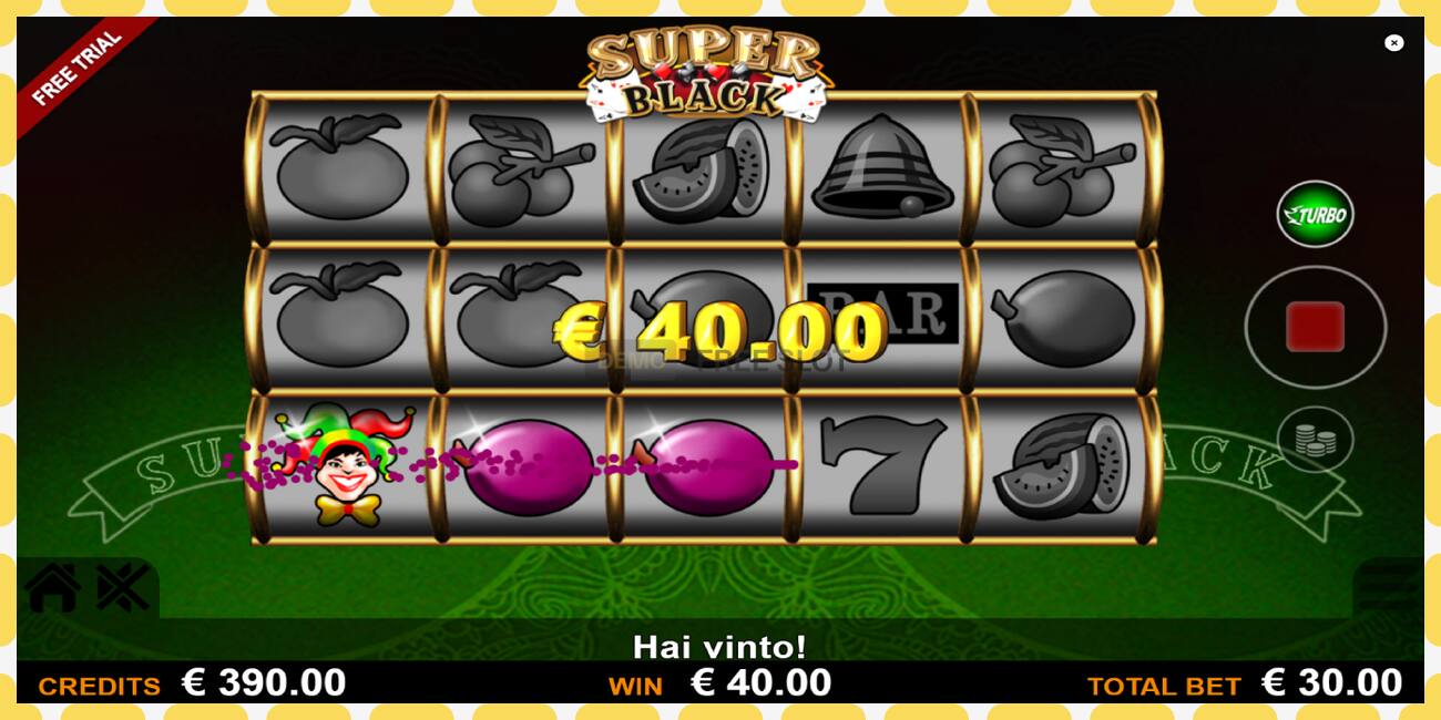 Demo slot Super Black free and without registration, picture - 1