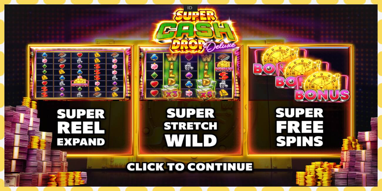 Demo slot Super Cash Drop Deluxe නොමිලේ සහ ලියාපදිංචියකින් තොරව, පින්තූරය - 1