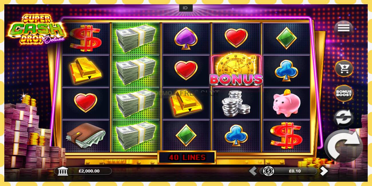 Slot demo Super Cash Drop Deluxe gratis dan tanpa registrasi, gambar - 1