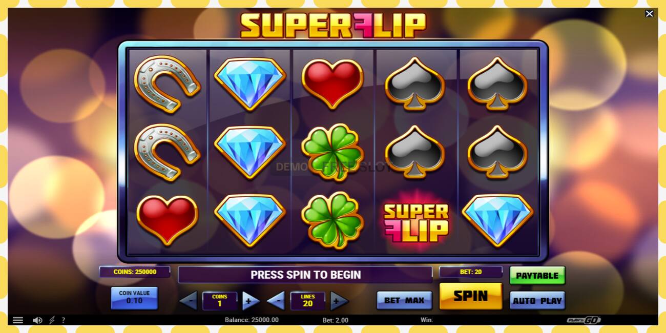 Demo slot Super Flip free and without registration, picture - 1