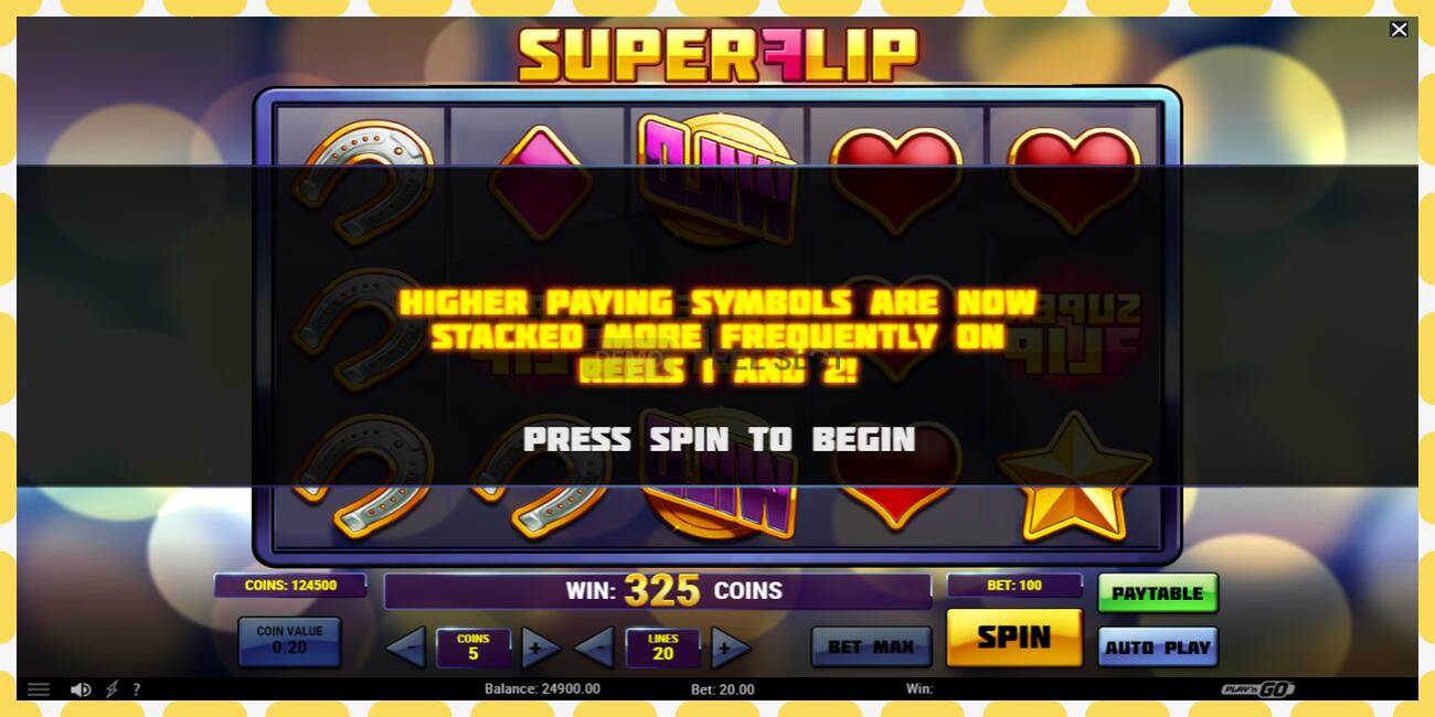 Demo slot Super Flip free and without registration, picture - 1