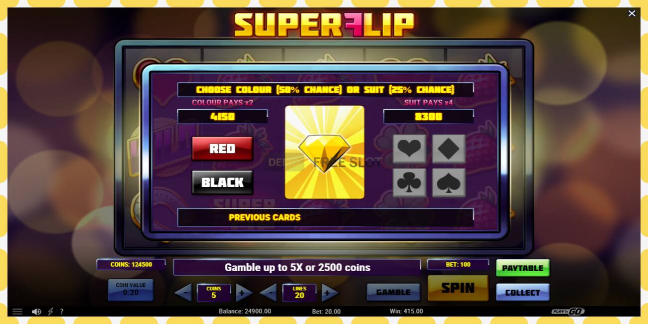 Demo slot Super Flip free and without registration, picture - 1