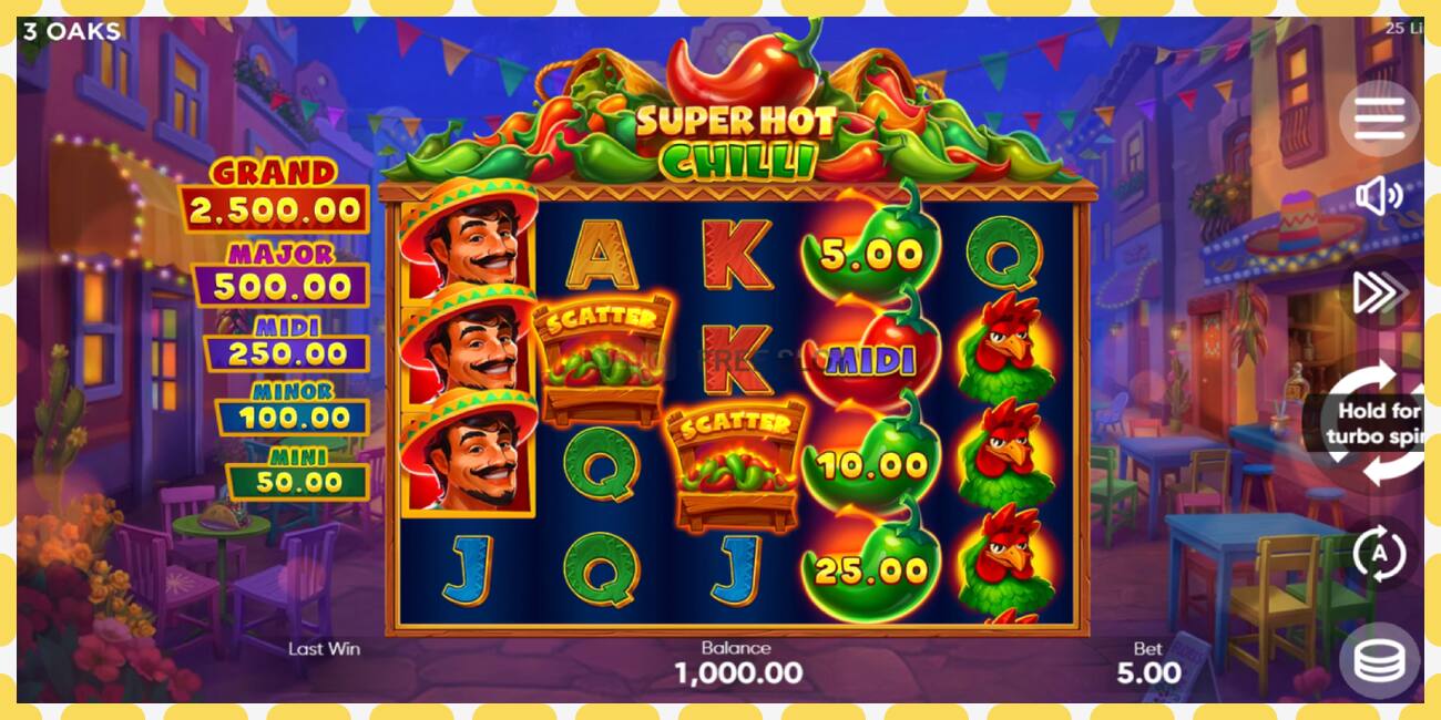 Demo slot Super Hot Chilli free and without registration, picture - 1