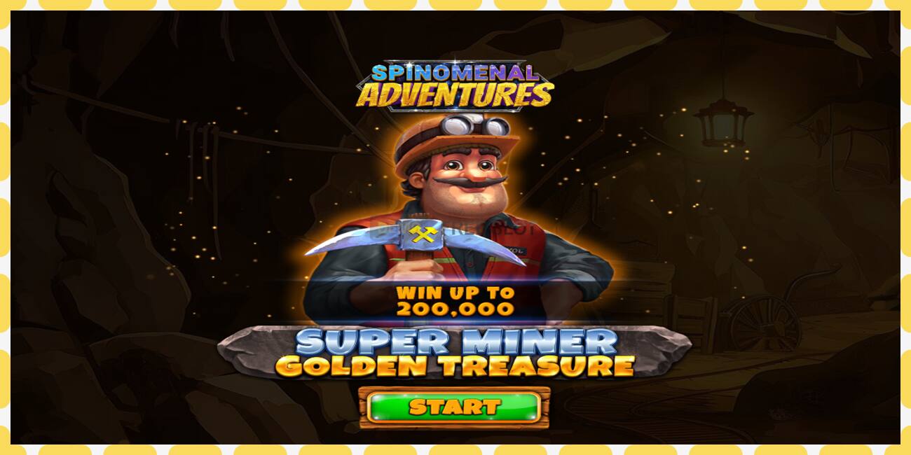 डेमो स्लट Super Miner - Golden Treasure नि: शुल्क र दर्ता बिना, चित्र - १