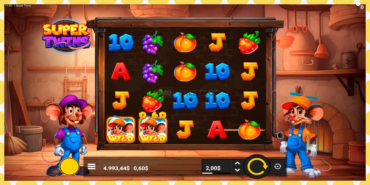 Demo slot Super Twins free and without registration, picture - 1