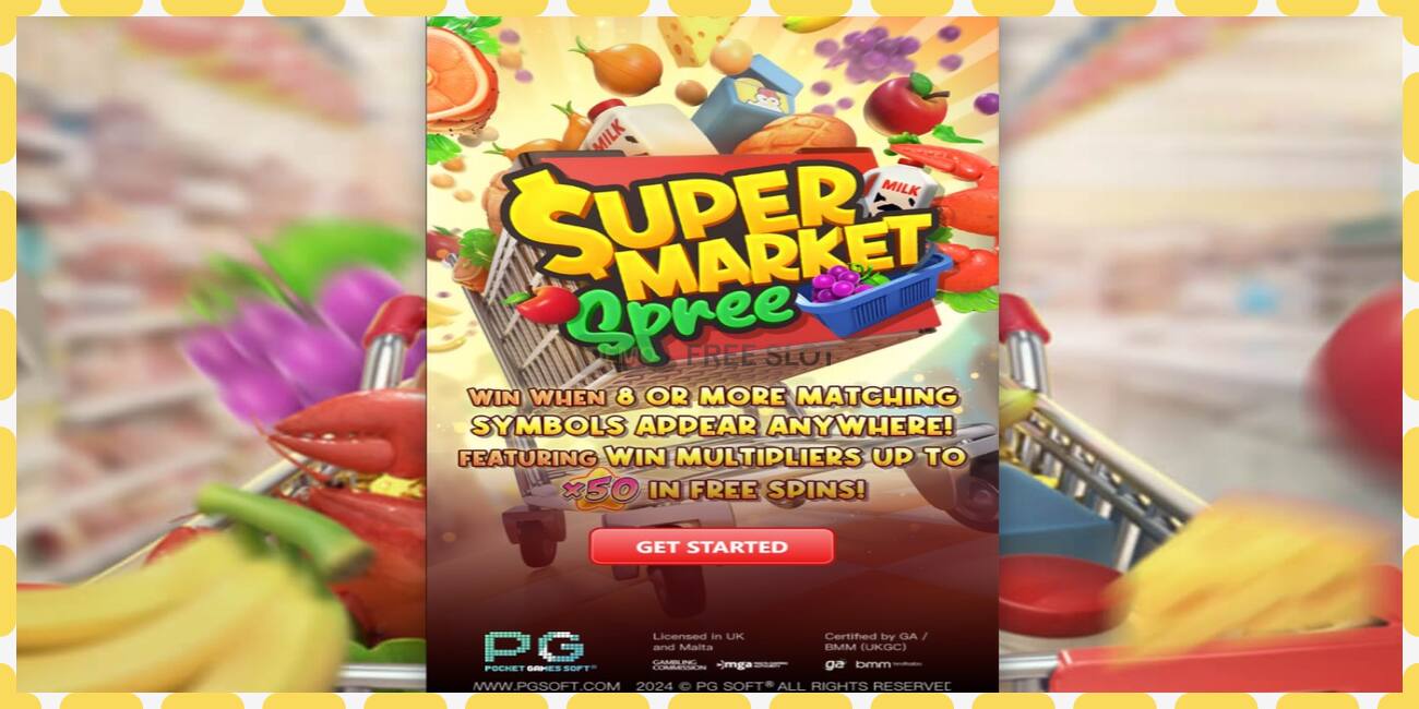 Demo slot Supermarket Spree free and without registration, picture - 1