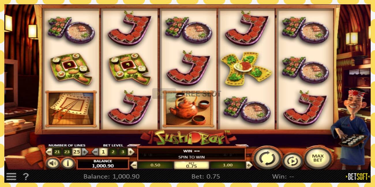 Demo slot Sushi Bar free and without registration, picture - 1