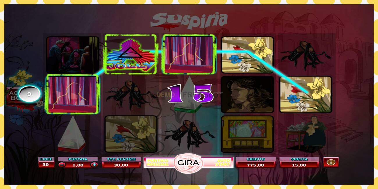 Demo slot Suspiria free and without registration, picture - 1