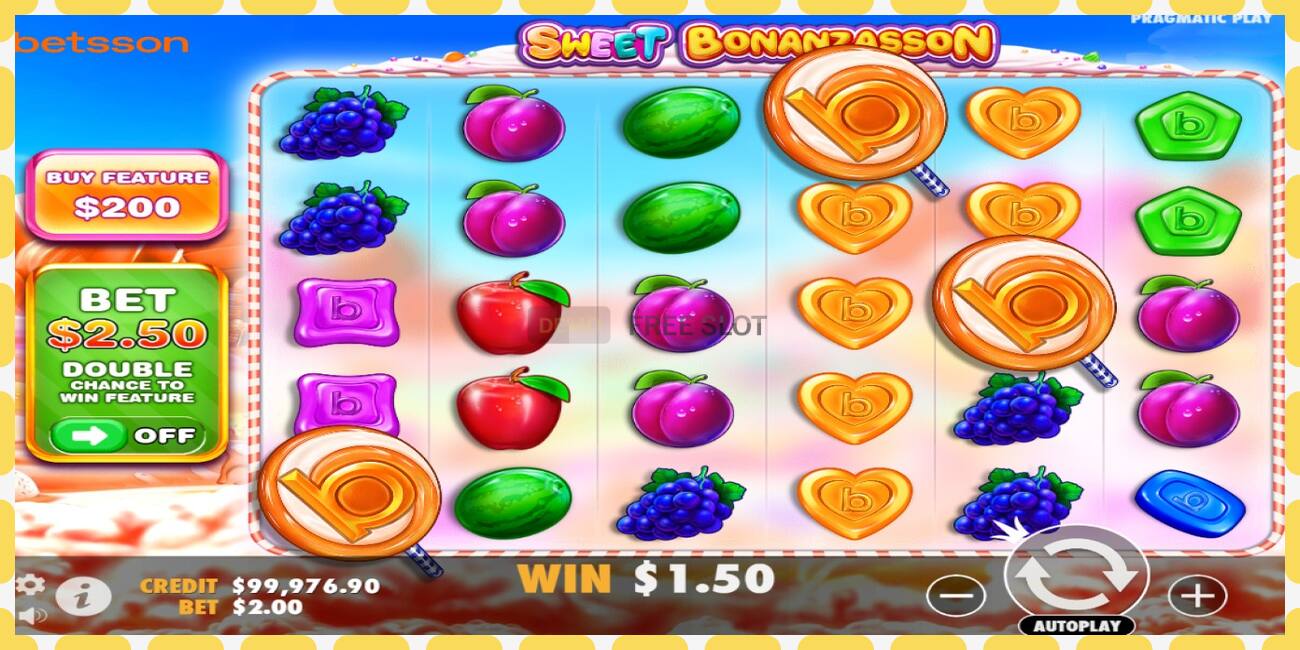 Demo slot Sweet Bonanzasson free and without registration, picture - 1