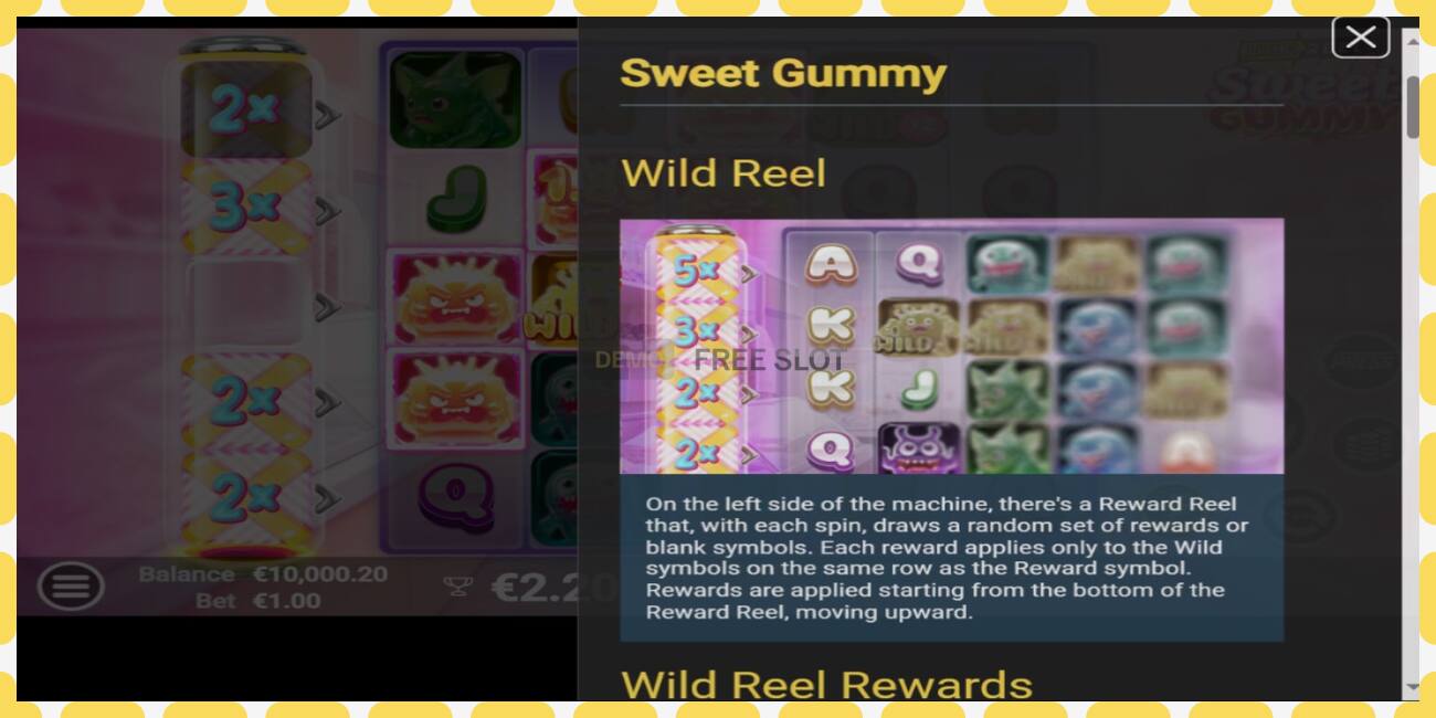 Demo slot Sweet Gummy free and without registration, picture - 1