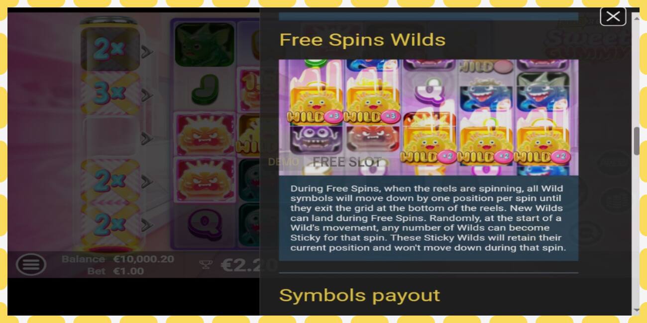 Demo slot Sweet Gummy free and without registration, picture - 1