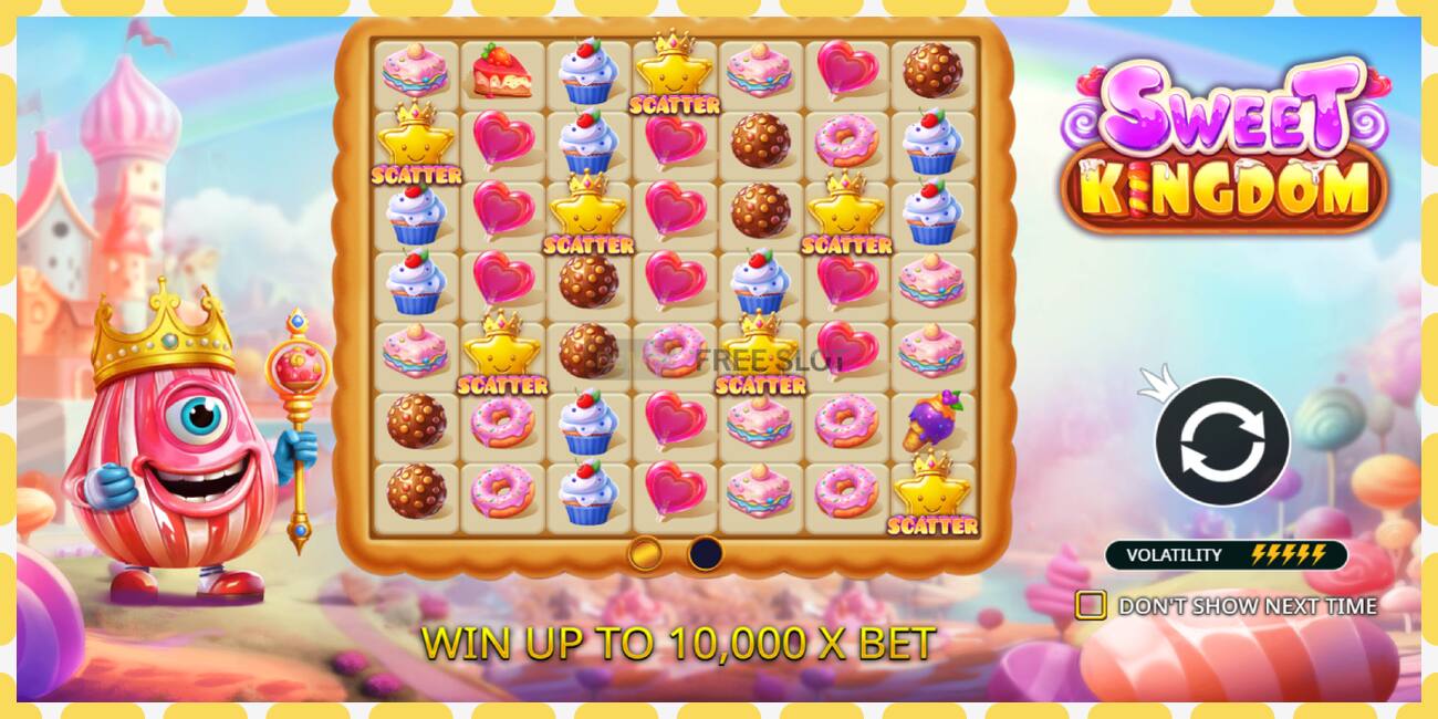 Demo slot Sweet Kingdom free and without registration, picture - 1