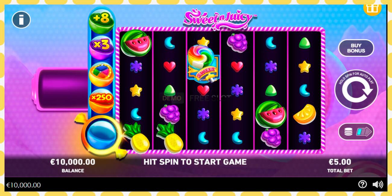 Demo slot Sweet N Juicy free and without registration, picture - 1