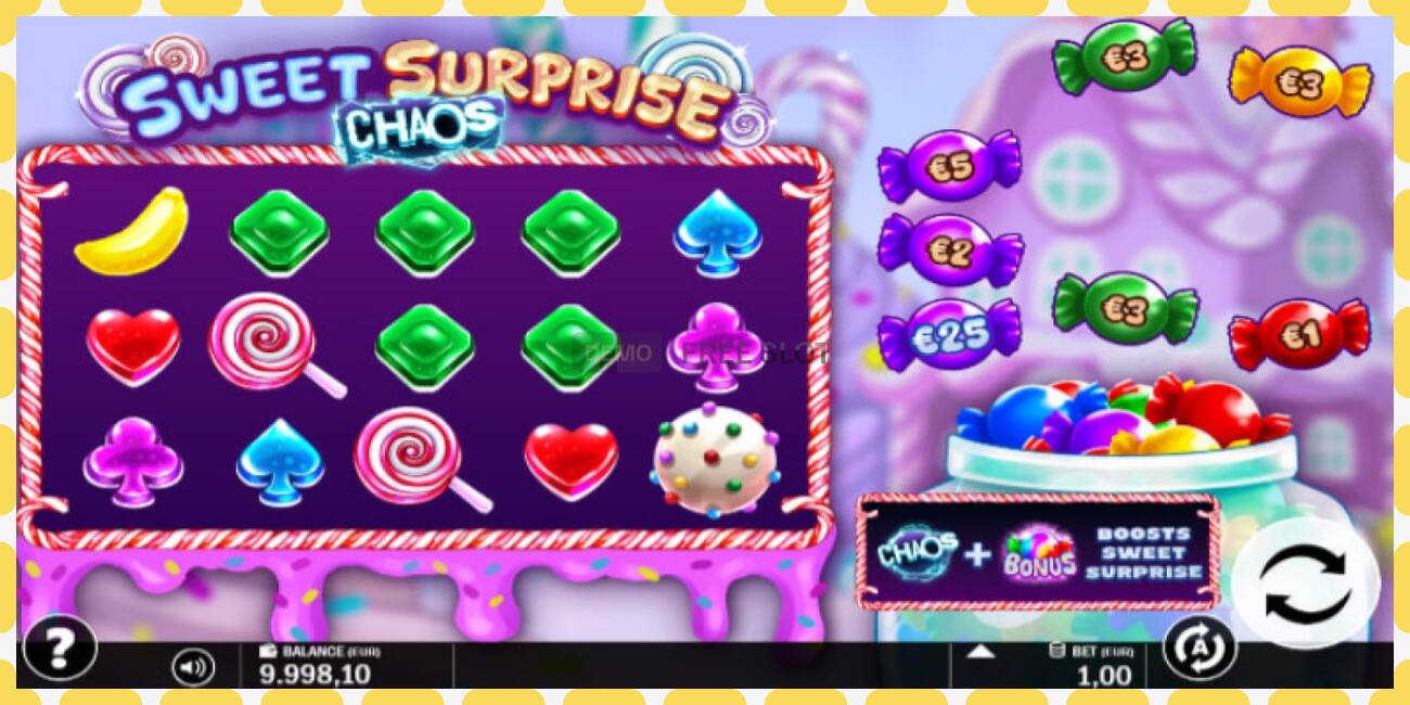 Demo slot Sweet Surprise Chaos free and without registration, picture - 1