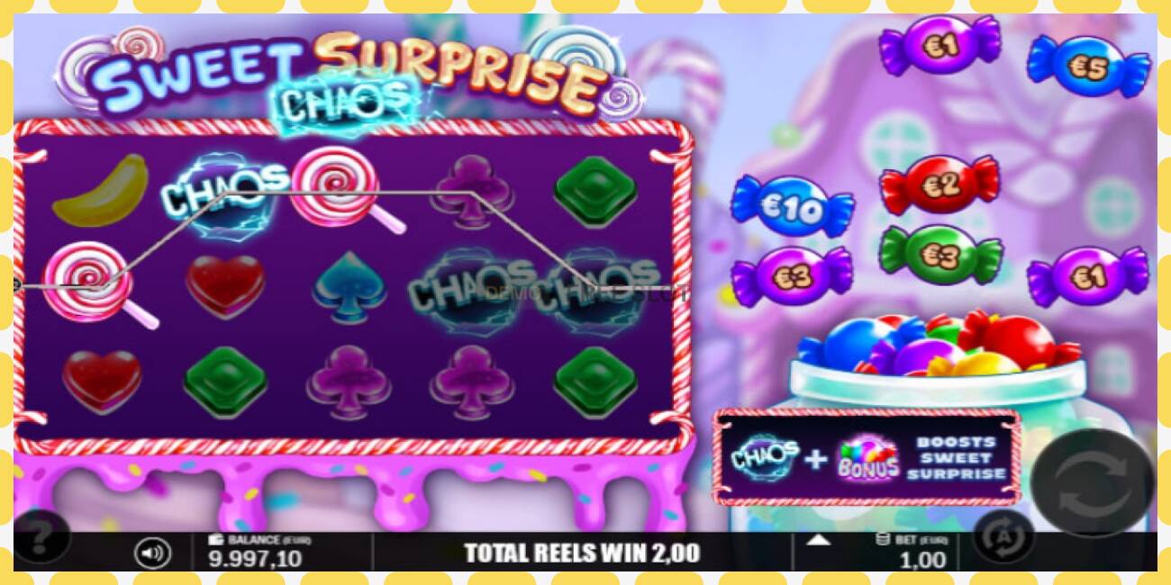 Demo slot Sweet Surprise Chaos free and without registration, picture - 1