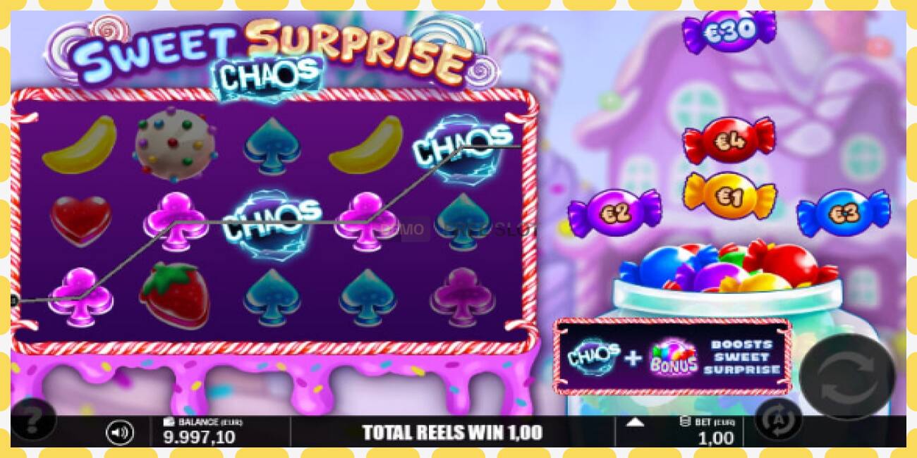 Demo slot Sweet Surprise Chaos free and without registration, picture - 1