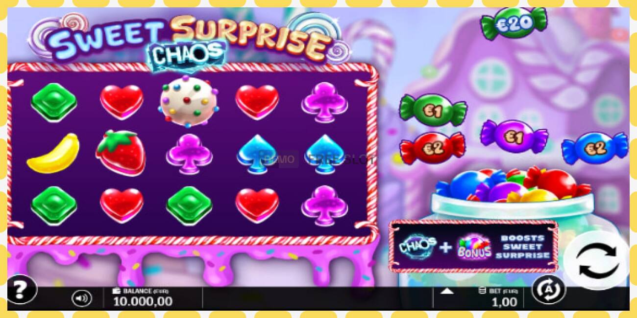 Demo slot Sweet Surprise Chaos free and without registration, picture - 1