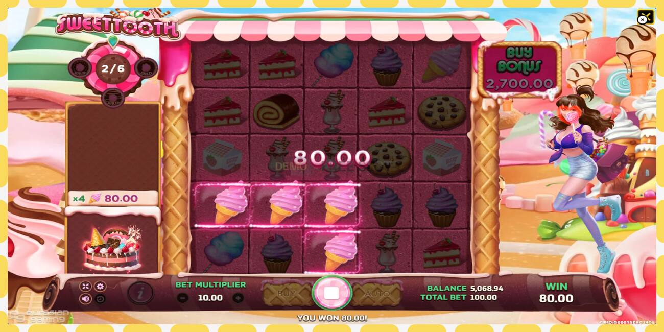 Emplacement de démonstration Sweet Tooth gratuit et sans inscription, image - 1