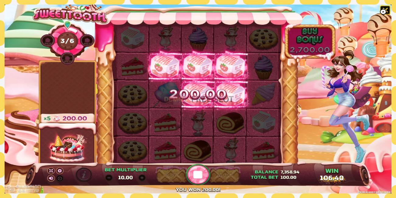 Emplacement de démonstration Sweet Tooth gratuit et sans inscription, image - 1