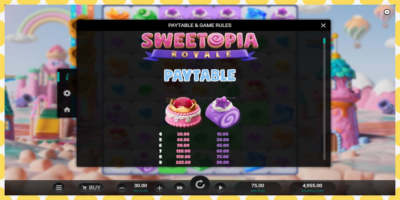 Демо слот Sweetopia Royale безплатно и без регистрация, снимка - 1