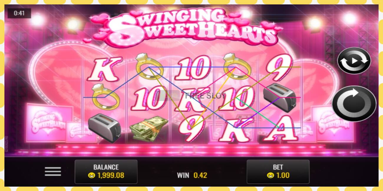 Demo slot Swinging Sweethearts free and without registration, picture - 1