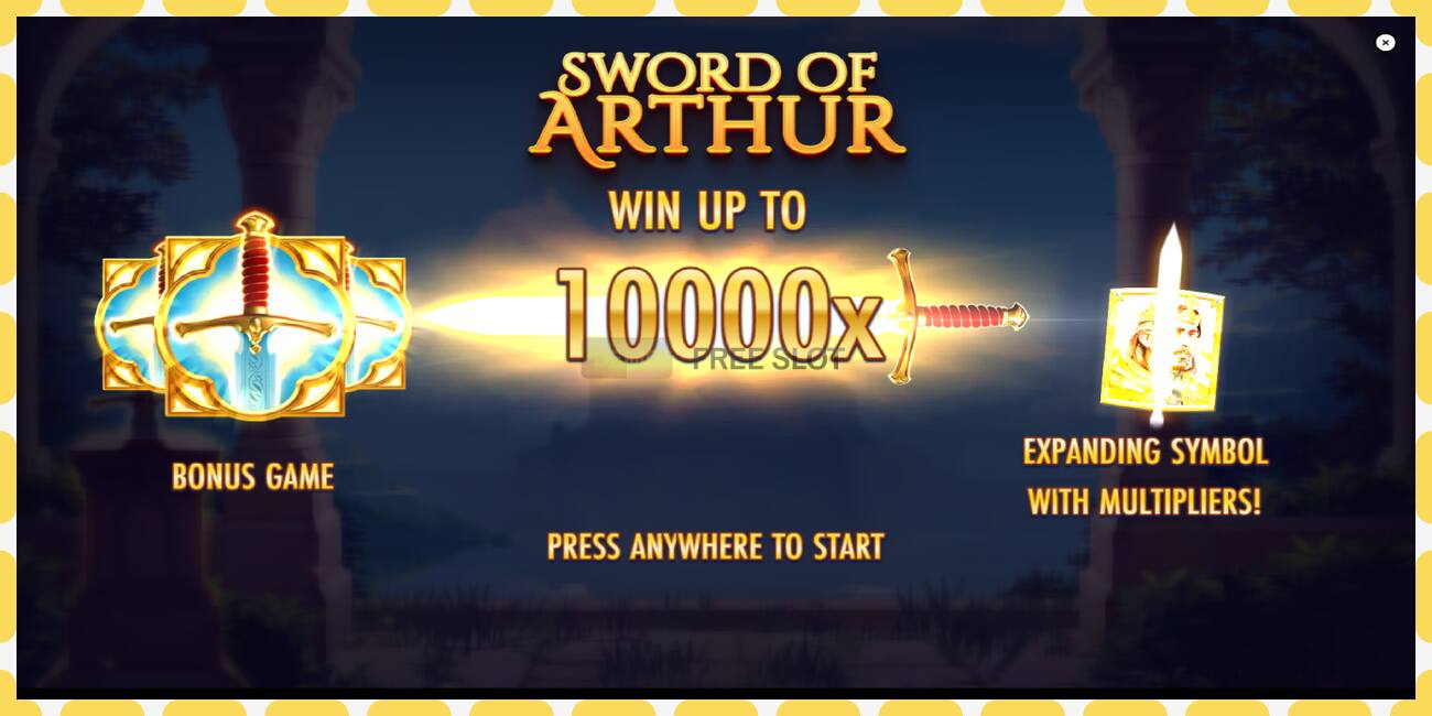 Slot demo Sword of Arthur percuma dan tanpa pendaftaran, gambar - 1