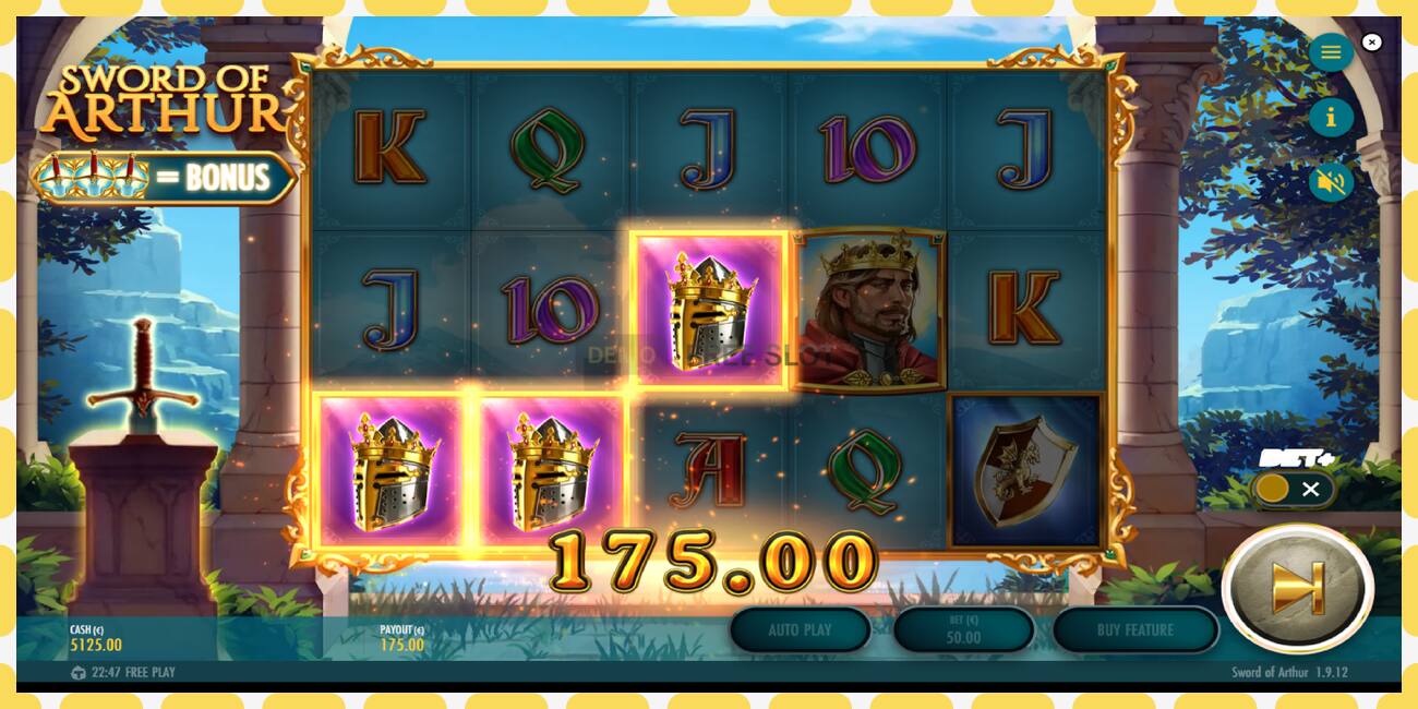 Slot demo Sword of Arthur percuma dan tanpa pendaftaran, gambar - 1