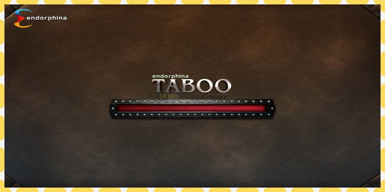 Demo slot Taboo free and without registration, picture - 1