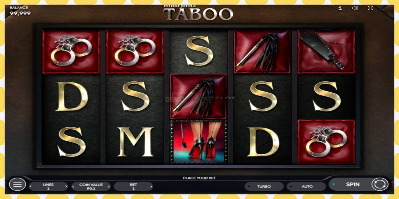 Demo slot Taboo free and without registration, picture - 1