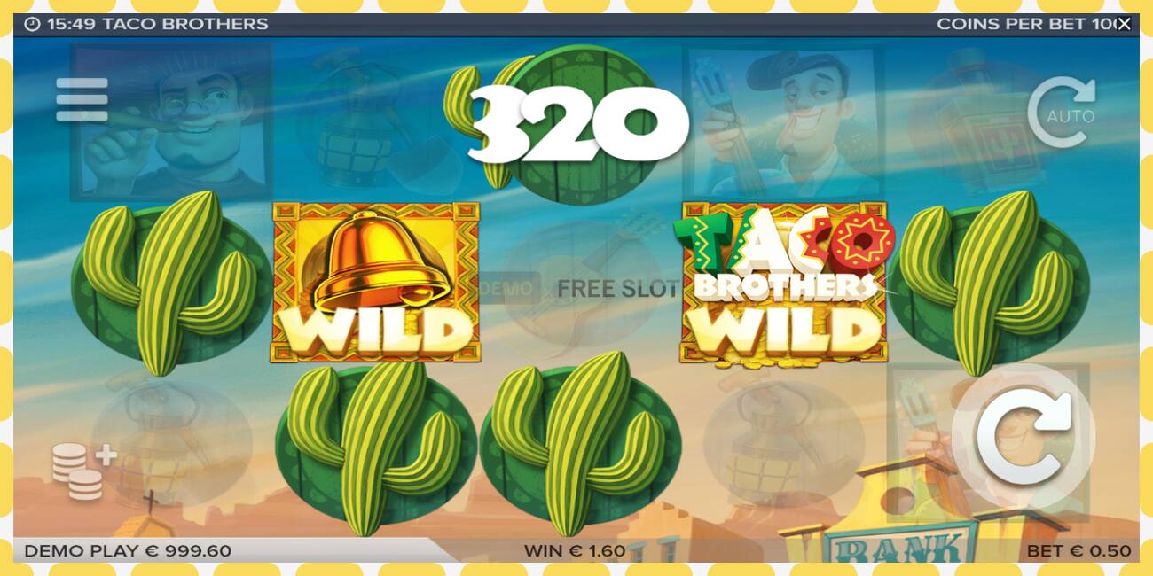 Demo slot Taco Brothers free and without registration, picture - 1