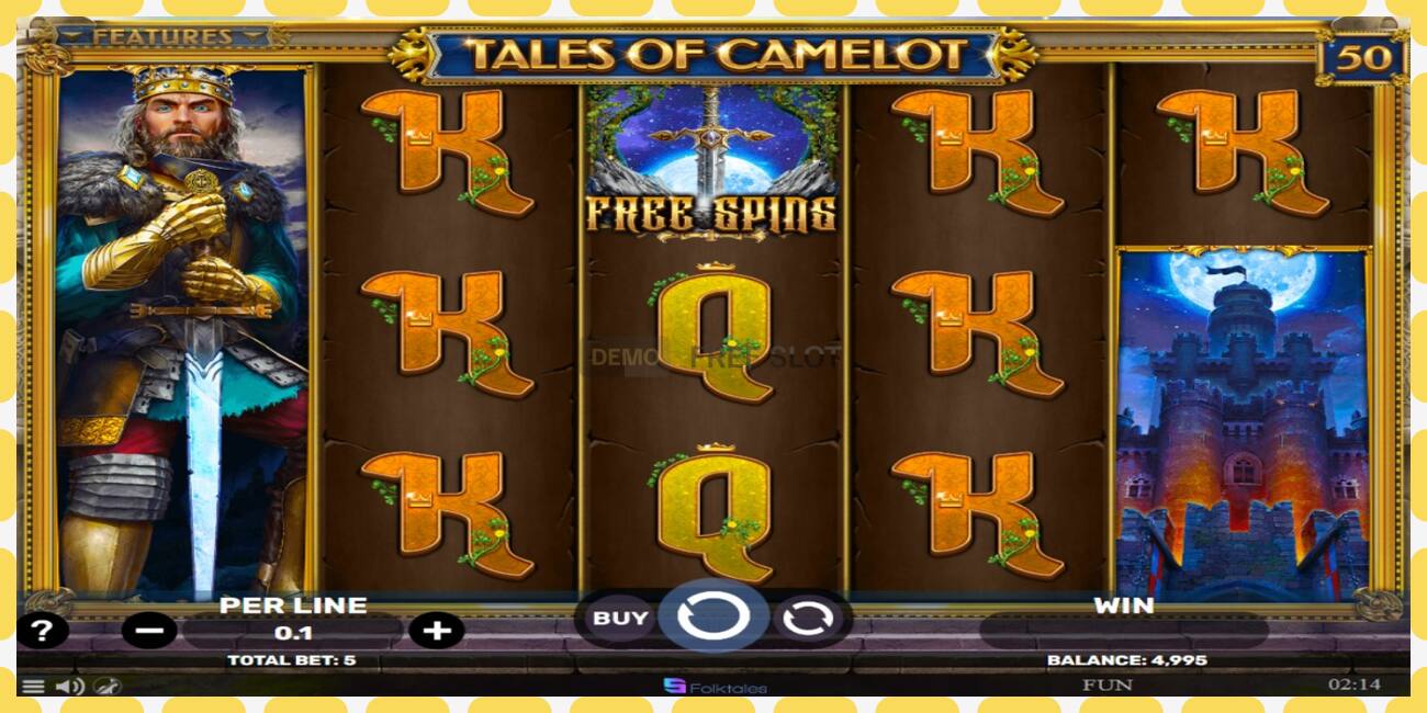 Demo slot Tales of Camelot ingyenes és regisztráció nélkül, kép - 1