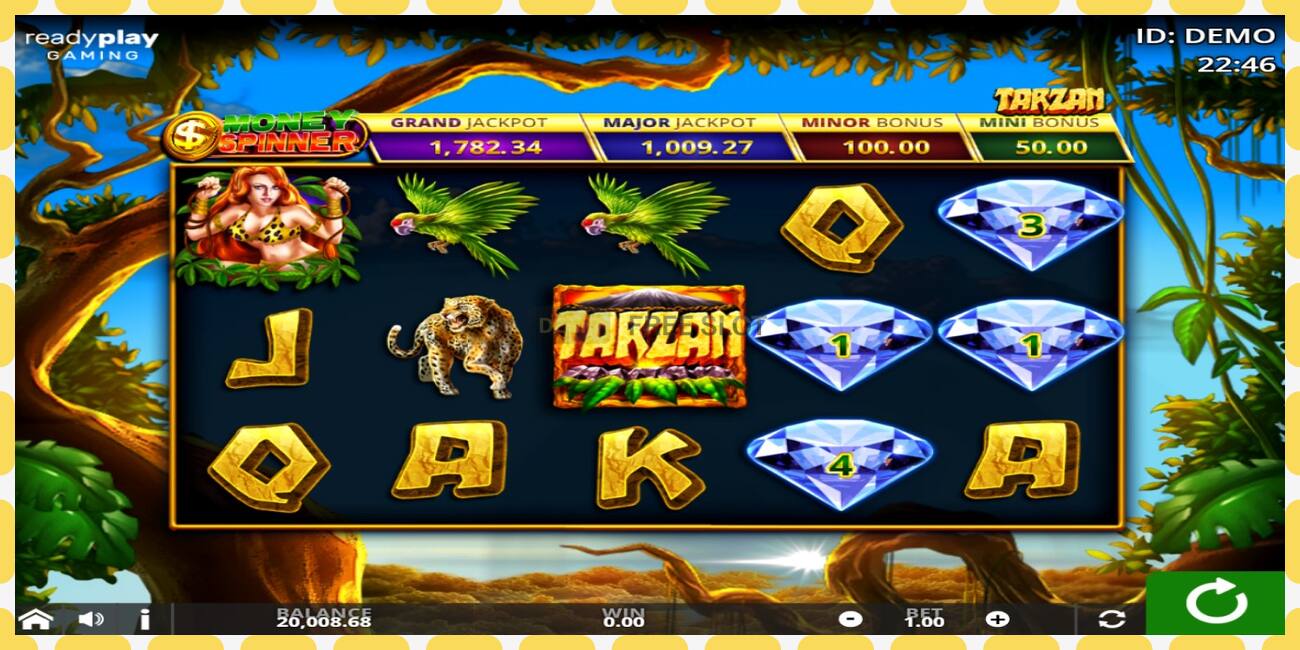 Demo slot Tarzan free and without registration, picture - 1