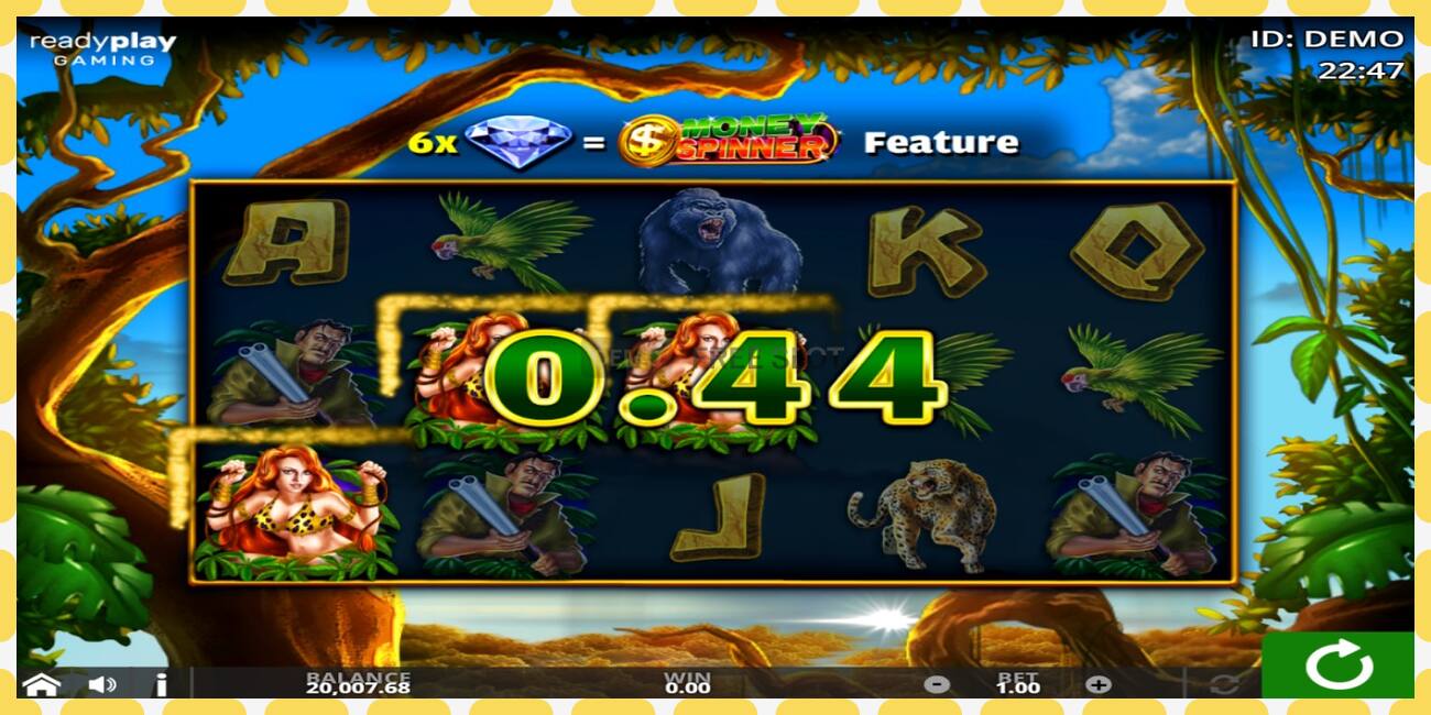 Demo slot Tarzan free and without registration, picture - 1