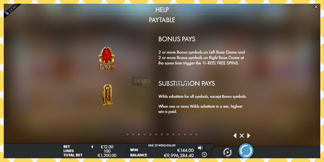 Demo slots Temple of Luxor bezmaksas un bez reģistrācijas, attēlu - 1