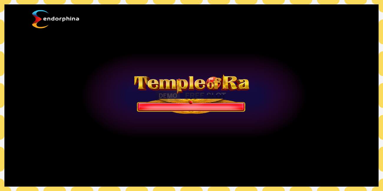 டெமோ ஸ்லாட் Temple of Ra இலவச மற்றும் பதிவு இல்லாமல், படம் - 1