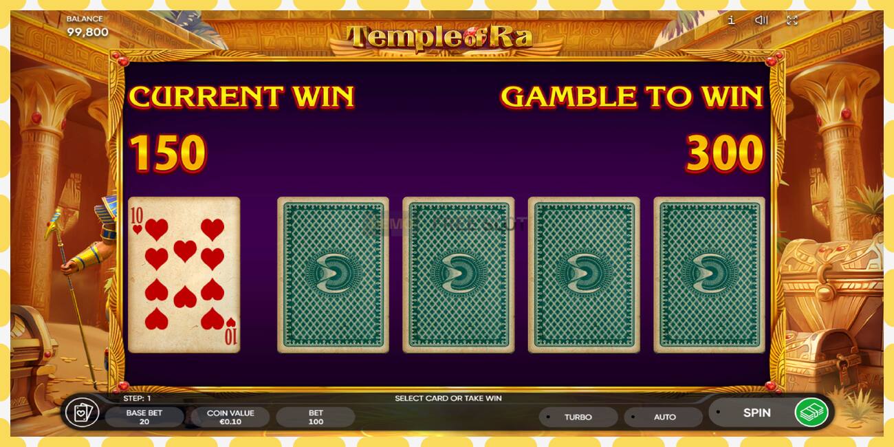 Demo slot Temple of Ra free and without registration, picture - 1