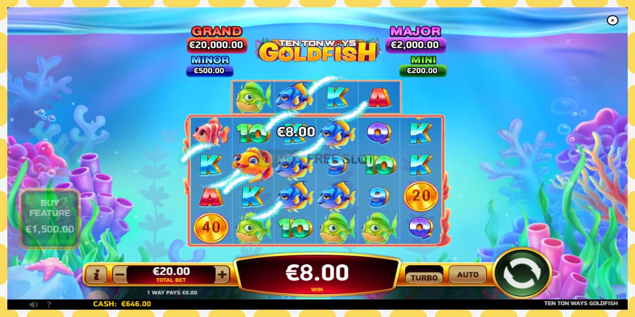 Demo slot Ten Ton Ways Goldfish free and without registration, picture - 1