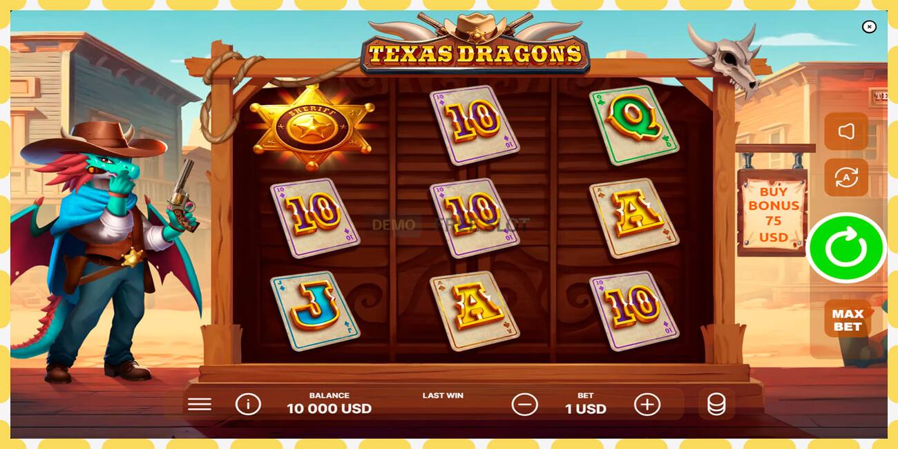 Demo slot Texas Dragons free and without registration, picture - 1