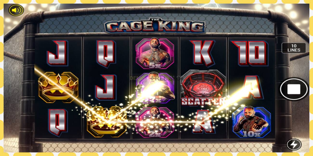 Demo slot The Cage King free and without registration, picture - 1