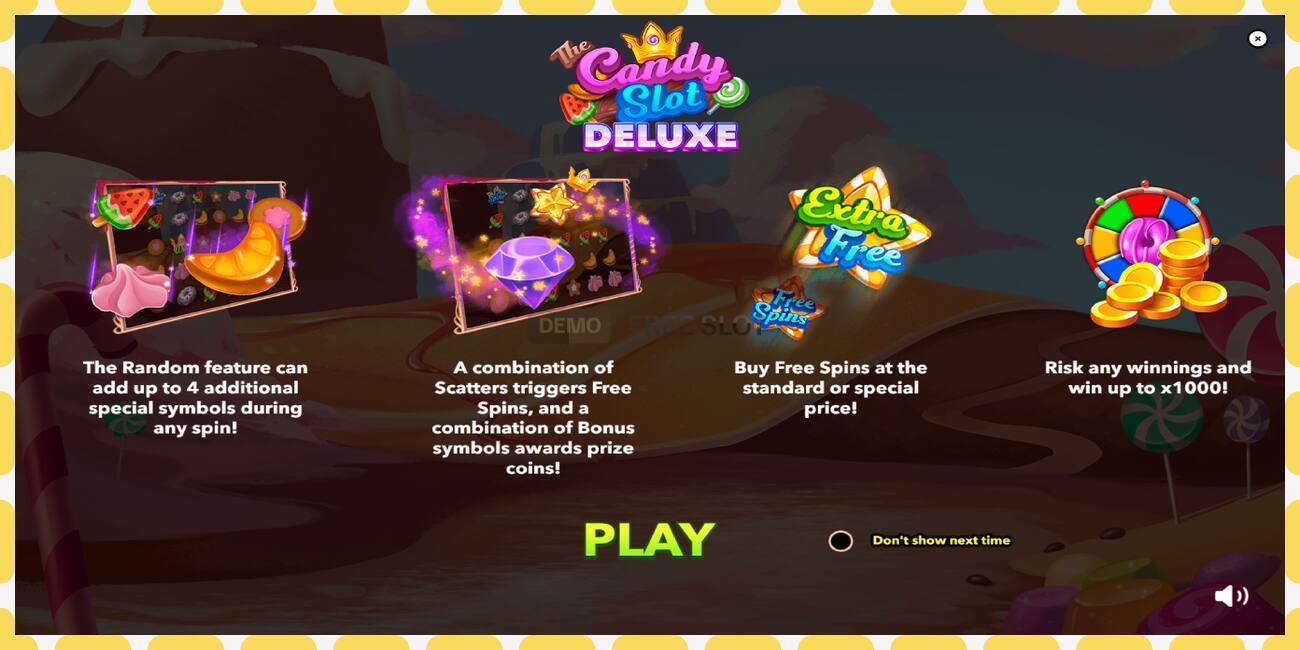 Демо слот The Candy Slot Deluxe безплатно и без регистрация, снимка - 1