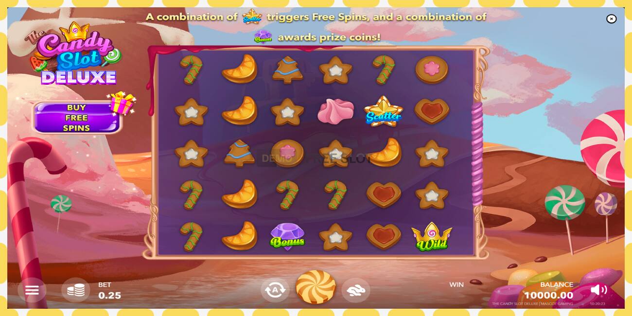 Demo slot The Candy Slot Deluxe free and without registration, picture - 1