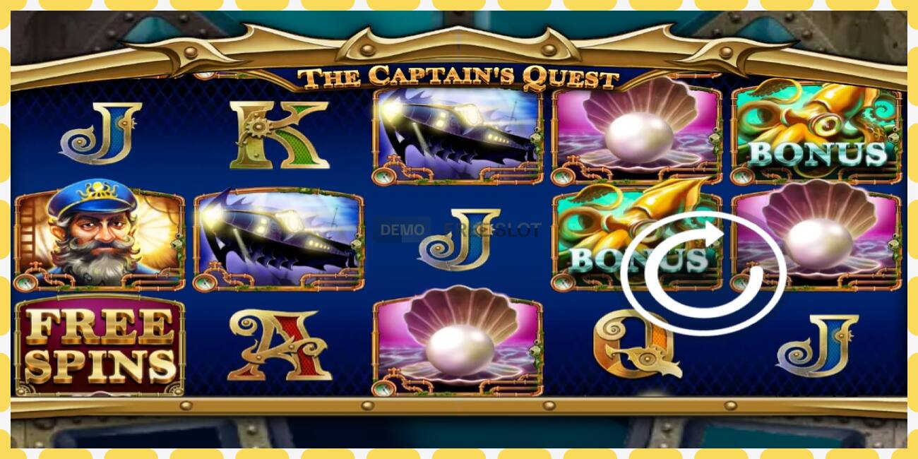 Demo lizdas The Captains Quest nemokamai ir be registracijos, paveikslėlį - 1