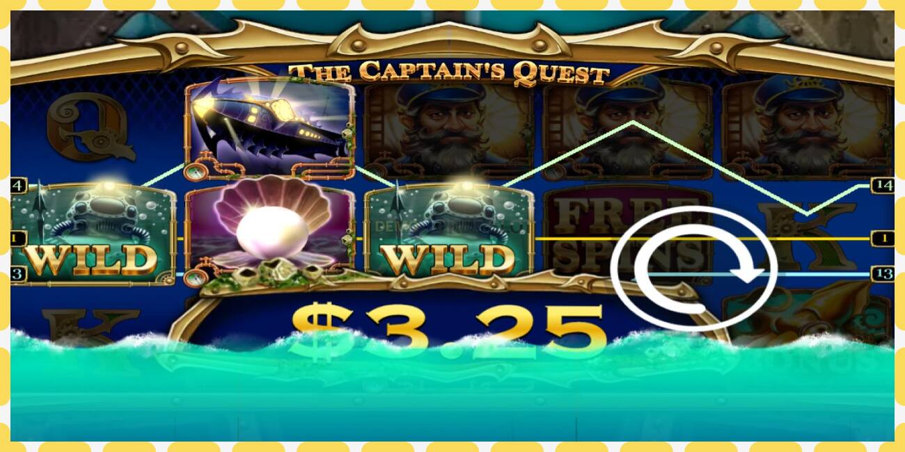 Demo lizdas The Captains Quest nemokamai ir be registracijos, paveikslėlį - 1