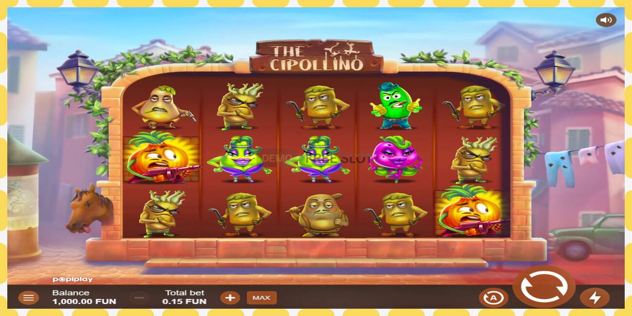 Demo-slot The Cipollino gratis en zonder registratie, afbeelding - 1