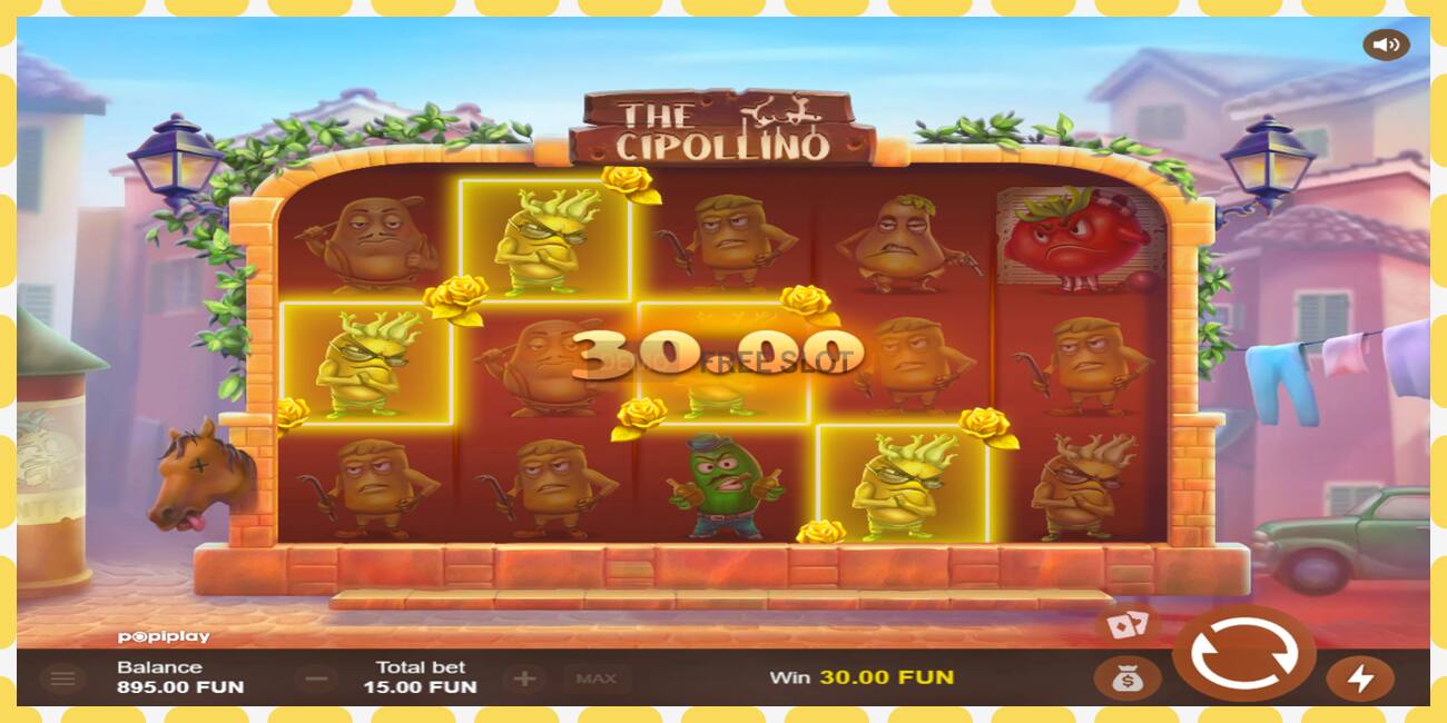 Demo-slot The Cipollino gratis en zonder registratie, afbeelding - 1